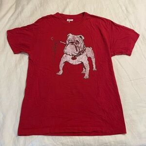 UGA red tailgate tshirt, size L